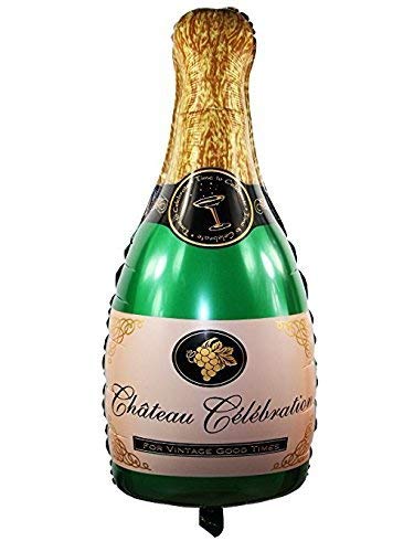 22 Inch Champagne Bottle Foil Balloons for Birthday Anniversary bride to be , Bachlore Party