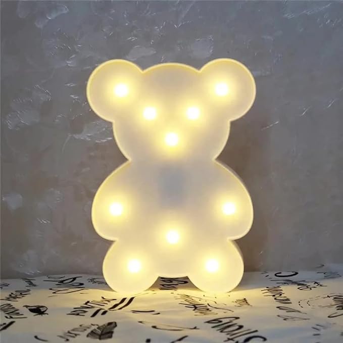 LED Marquee Light Sign for Wedding Birthday Party Christmas Home Bar Decoratrion (Warm White)