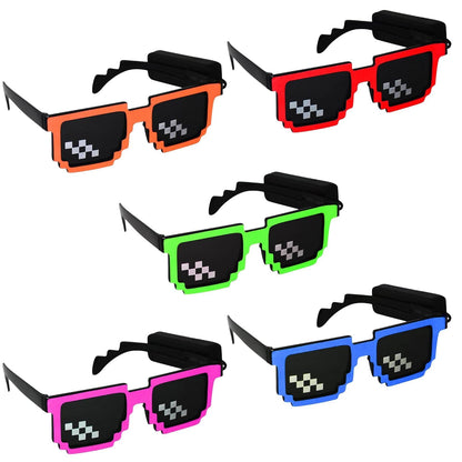 Thug Life LED Neon Glow Goggles 1 pc ( Assorted Color )