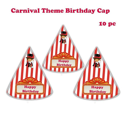 Carnival Theme Ceiling Hangings/Danglers Set For Birthday, Baby Shower Party Decorations