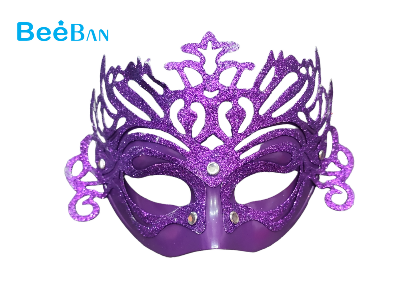 Glitter Masquerade Eye Mask Big