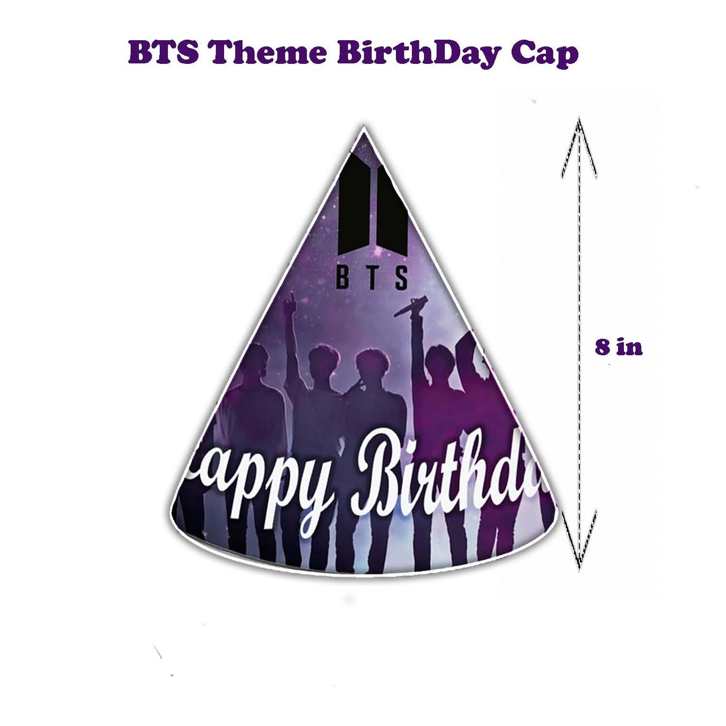 BTS Theme Birthday Caps hats