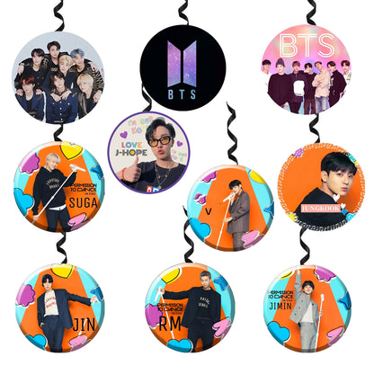 BTS Theme Ceiling Hangings/Danglers